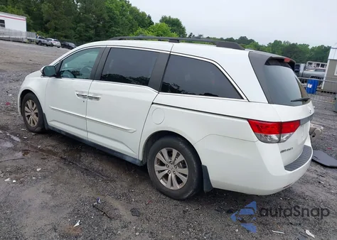 2014 Honda Odyssey Ex-L z USA, uszkodzony, nr VIN 5FNRL5H67EB055574